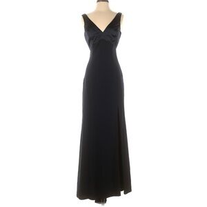 Amsale Size 6 Navy Blue dress